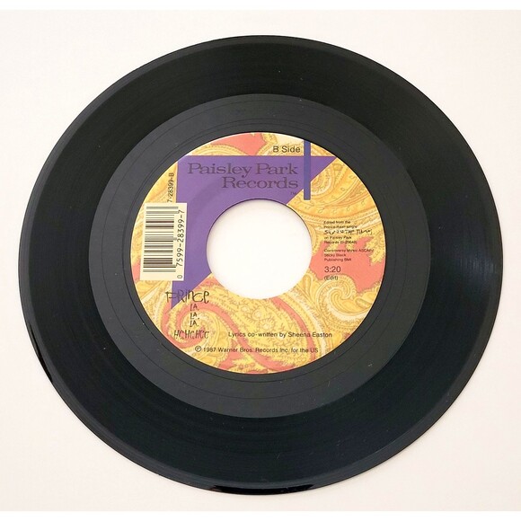 Prince Sign "O" The Times / La La La He He He 45 RPM Paisley Park M- 1987 Rock - Picture 6 of 6